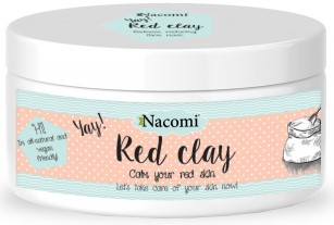 Nacomi Glinka Czerwona 100G Na Trądzik Różowaty Nacomi Glinka Czerwona 100G Na Trądzik Różowaty