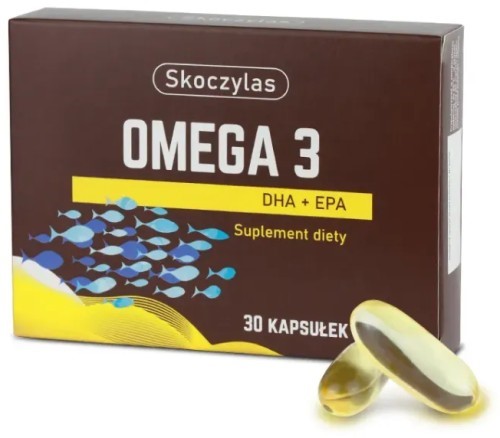 Skoczylas Omega 3 DHA + EPA 30 kapsułek Skoczylas Omega 3 DHA + EPA 30 kapsułek