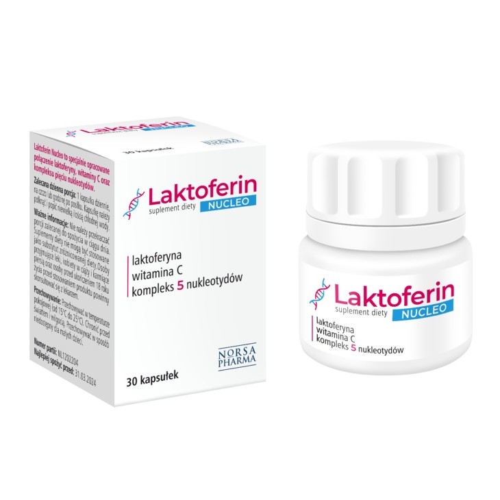 Norsa Pharma Laktoferin Nucleo 30 k Norsa Pharma Laktoferin Nucleo 30 k