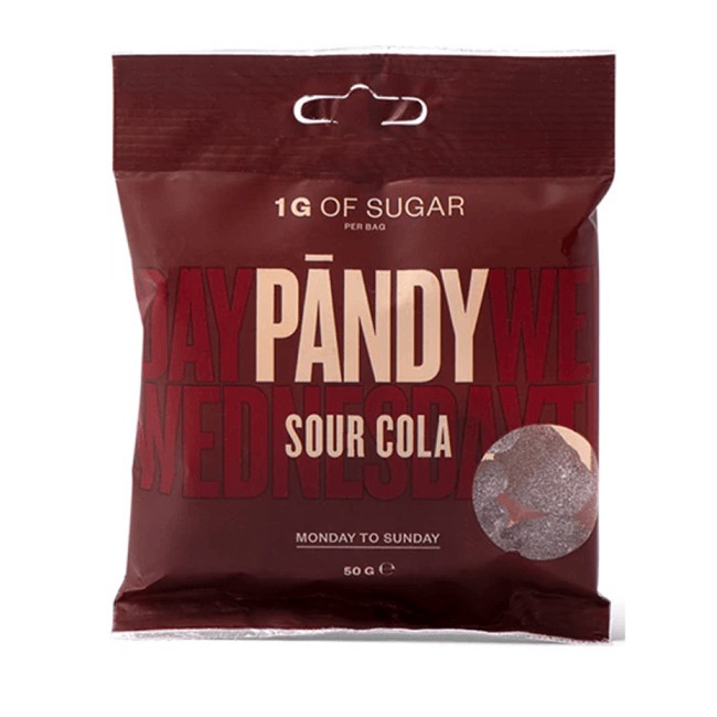Żelki Pandy Sour Cola 50 g Żelki Pandy Sour Cola 50 g