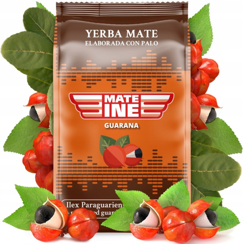Oranżada Yerba Mate MATEINE Guarana 500 g Oranżada Yerba Mate MATEINE Guarana 500 g