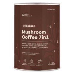 Aura Herbals Mycodrop Kawa z Grzybami 7 w 1 250g