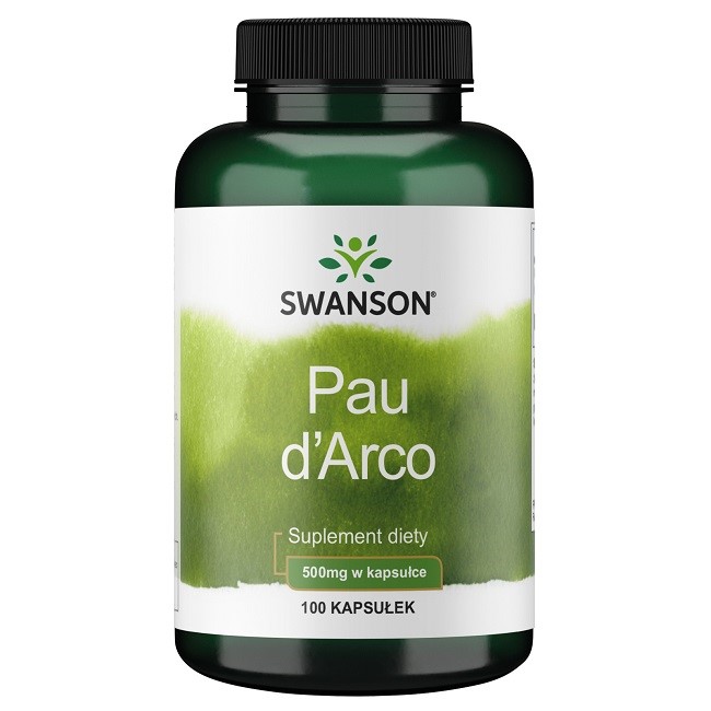 Swanson Pau D'Arco 500 Mg 100 K Swanson Pau D'Arco 500 Mg 100 K