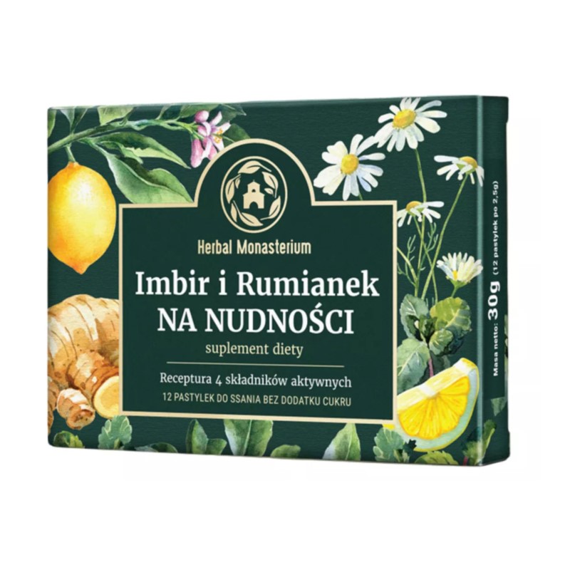 Herbal Monasterium Imbir I Rumianek na nudności Herbal Monasterium Imbir I Rumianek na nudności