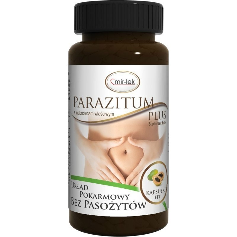 Mirlek Parazitum z melanowcem właściwym 60 Kaps. Mirlek Parazitum z melanowcem właściwym 60 Kaps.