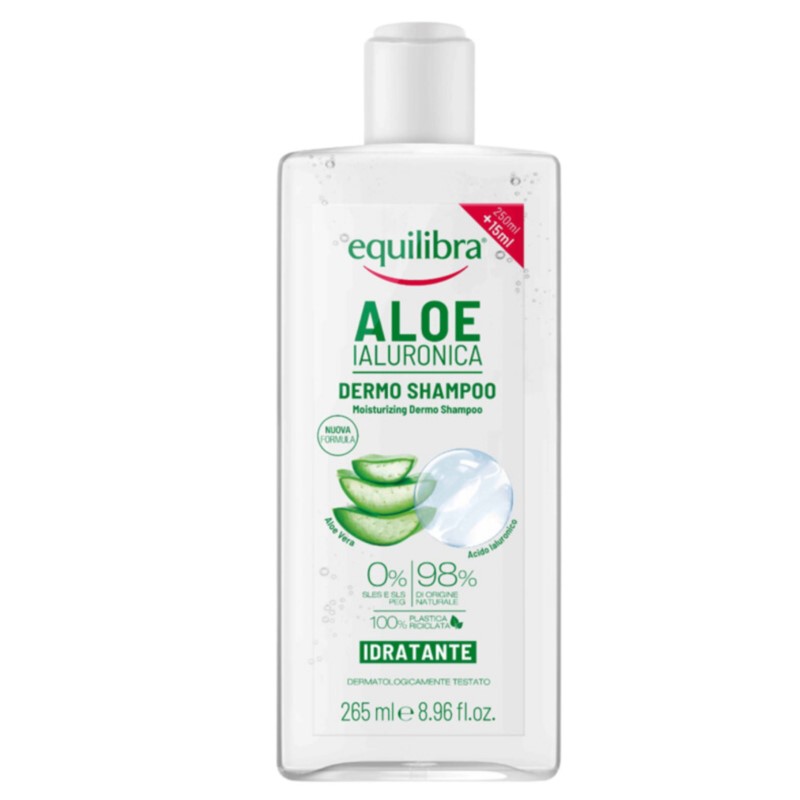 Equilibra Szampon Aloesowy Nawilżający 265Ml Equilibra Szampon Aloesowy Nawilżający 265Ml