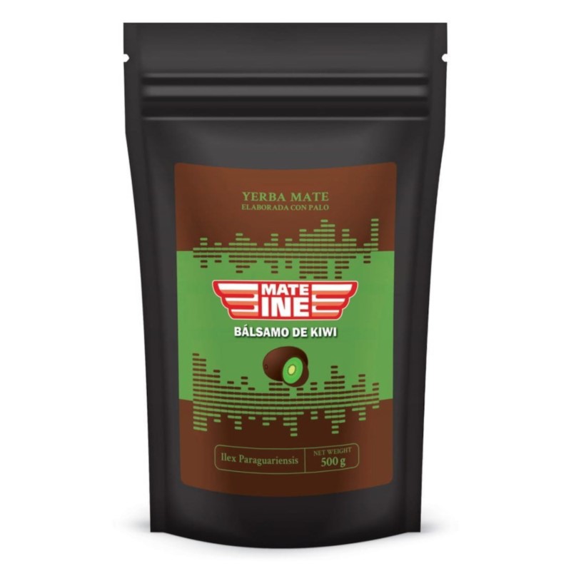 Yerba Mate Mateine Balsamo de Kiwi 500 g Yerba Mate Mateine Balsamo de Kiwi 500 g