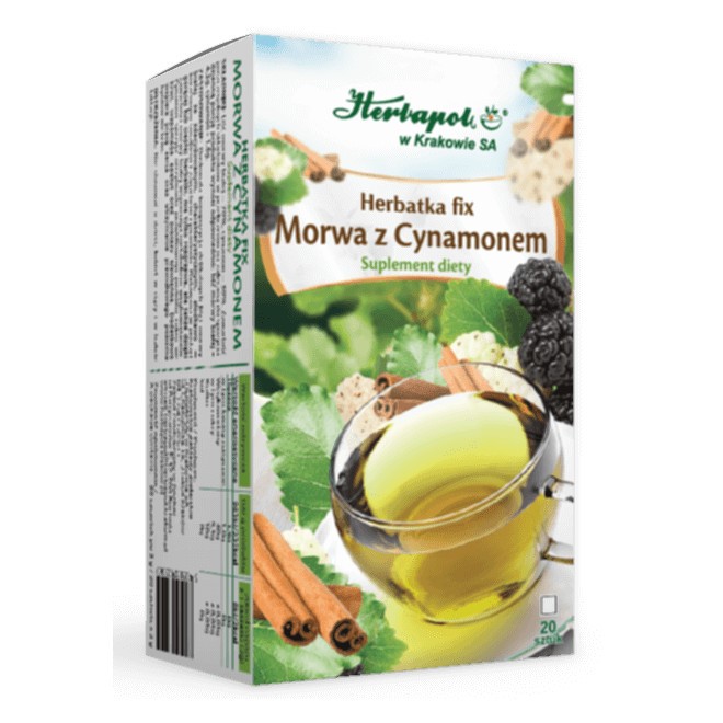 Herbapol Her. Fix Morwa Z Cynamonem 2Gx20Szt Herbapol Her. Fix Morwa Z Cynamonem 2Gx20Szt