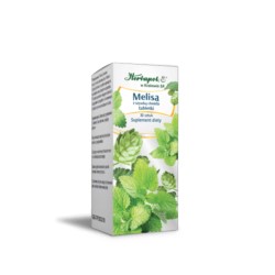Herbapol Melisa z szyszką chmielu 30 tab