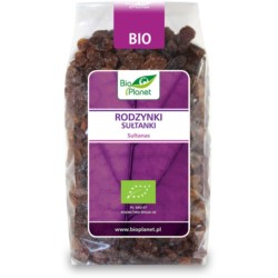 BIO PLANET Rodzynki sułtanki BIO 400g BIO PLANET Rodzynki sułtanki BIO 400g
