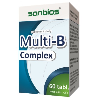 Sanbios Multi B Complex 60 T witamina B Sanbios Multi B Complex 60 T witamina B