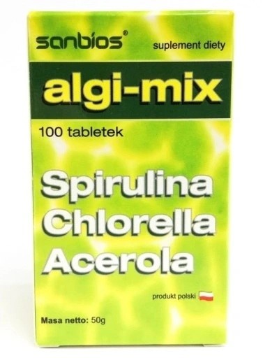 Sanbios Algi - Mix 100 tabletek Sanbios Algi - Mix 100 tabletek
