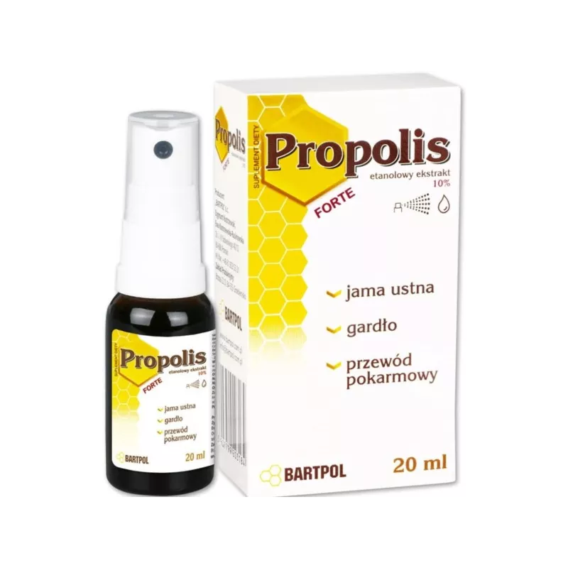 BARTPOL PROPOLIS FORTE EKSTRAKT 10% 20 ML BARTPOL PROPOLIS FORTE EKSTRAKT 10% 20 ML