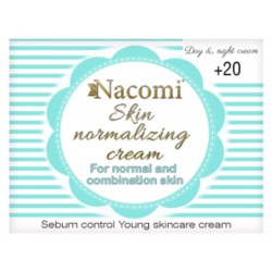 Nacomi Krem Normalizujący 20+ 50Ml