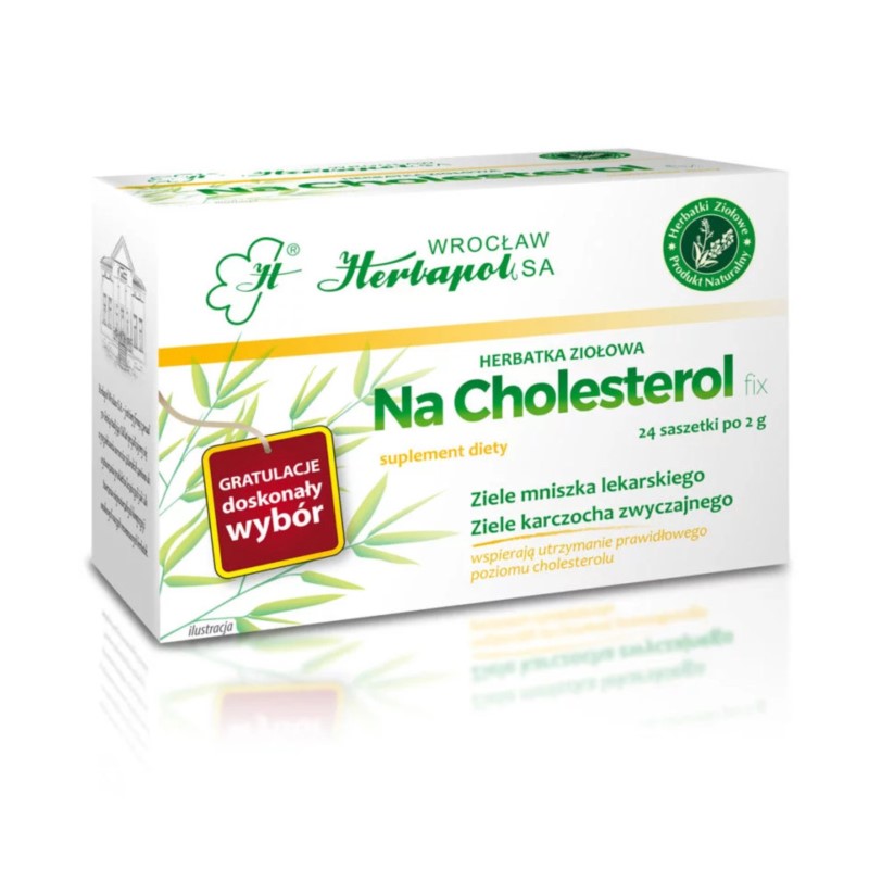 Herbapol Na Cholesterol 24 saszetki herbatka Herbapol Na Cholesterol 24 saszetki herbatka