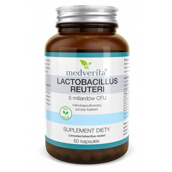 Medverita Lactobacillus reuteri 5 mld CFU 60 k