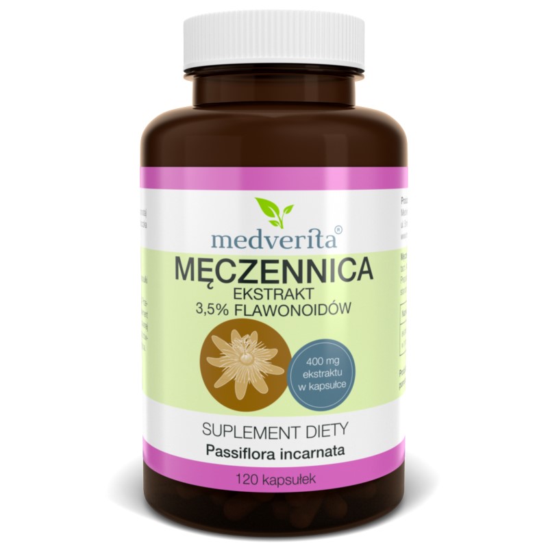 Medverita Męczennica 400 mg 120 k Medverita Męczennica 400 mg 120 k