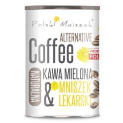 Kawa Wypalona mielona bezkofeinowa & mniszek lek