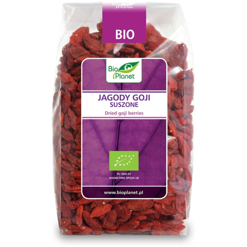 BIO PLANET Jagody Goji suszone BIO 250g BIO PLANET Jagody Goji suszone BIO 250g