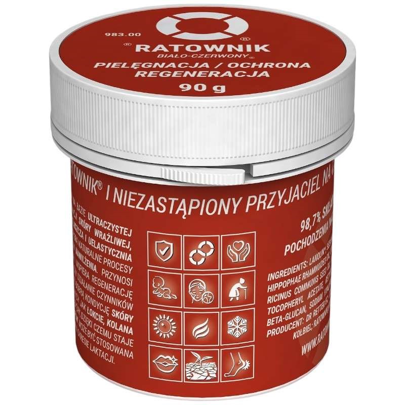 Dr Retter Ratownik 983 Maść Lanolinowa 90 g Dr Retter Ratownik 983 Maść Lanolinowa 90 g