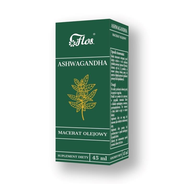 Flos Ashwagandha macerat olejowy 45 ml Flos Ashwagandha macerat olejowy 45 ml