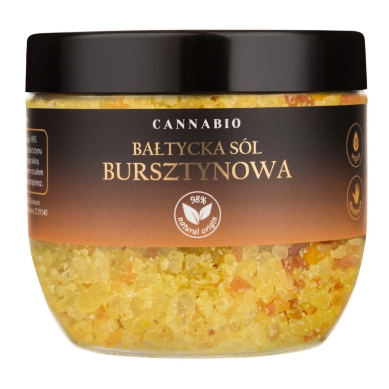 CANNABIO Bałtycka Sól Bursztynowa 500 g CANNABIO Bałtycka Sól Bursztynowa 500 g