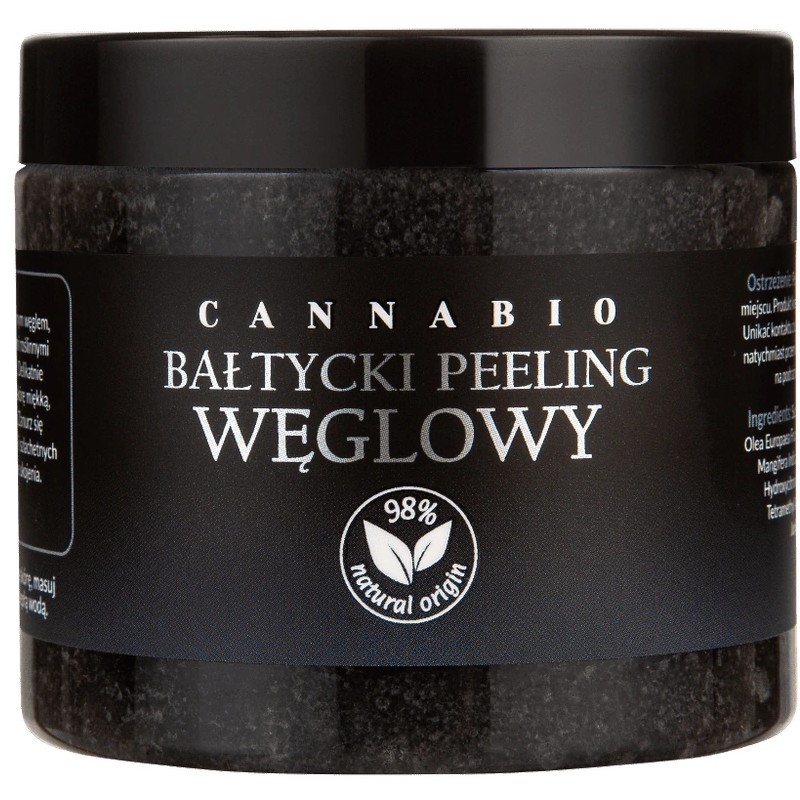 CANNABIO Bałtycki Peeling węglowy 250 g CANNABIO Bałtycki Peeling węglowy 250 g