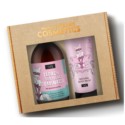 LAQ Zestaw Piwonia Żel 500 ml balsam złoty 200 ml