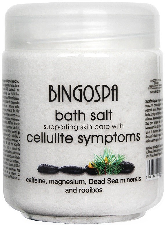 Bingospa Sól Do Kąpieli Cellulitis, Magnez 550 G Bingospa Sól Do Kąpieli Cellulitis, Magnez 550 G