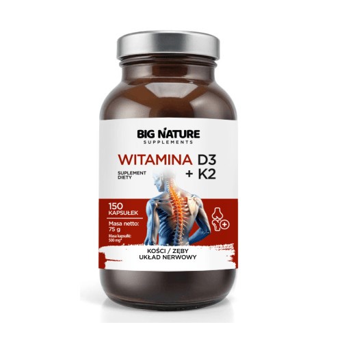 Big Nature Witamina D3 + K2 150 k Big Nature Witamina D3 + K2 150 k