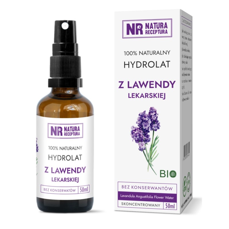Natura Receptura Hydrolat z lawendy lekarskiej BIO Natura Receptura Hydrolat z lawendy lekarskiej BIO