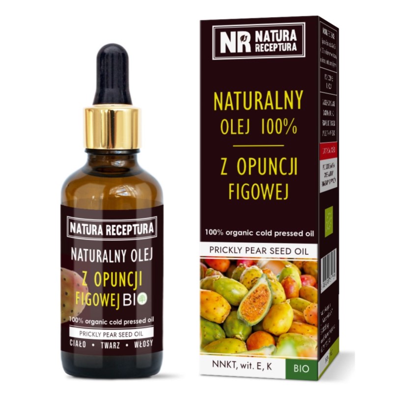 Natura Receptura BIO Olej z opuncji figowej 50 ml Natura Receptura BIO Olej z opuncji figowej 50 ml