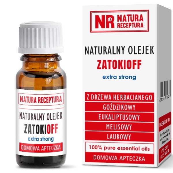 Natura Receptura Naturalny Olejek Zatokioff 10 ml Natura Receptura Naturalny Olejek Zatokioff 10 ml