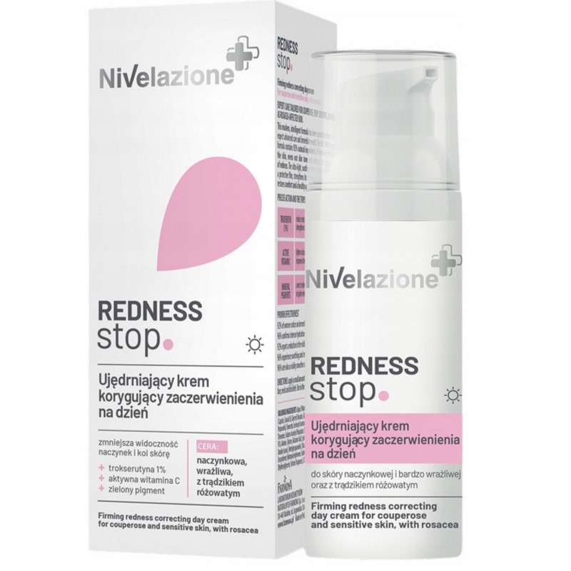 REDNESS STOP Ujędrniający krem p/zaczerwienieniom REDNESS STOP Ujędrniający krem p/zaczerwienieniom