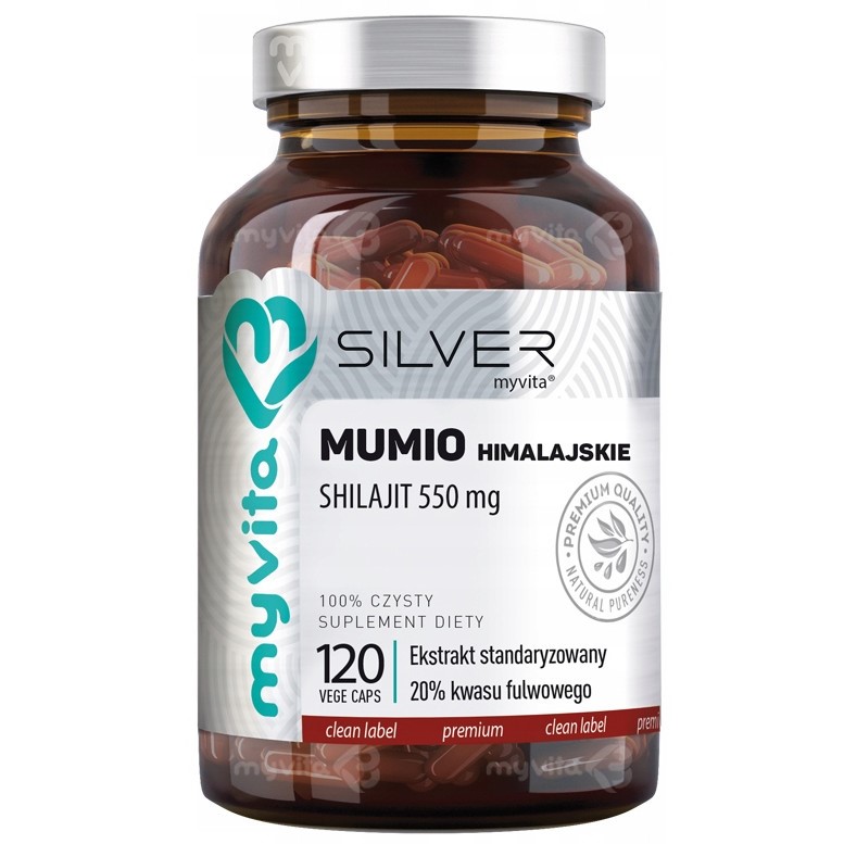 Myvita Silver Mumio Himalajskie 120 k Myvita Silver Mumio Himalajskie 120 k