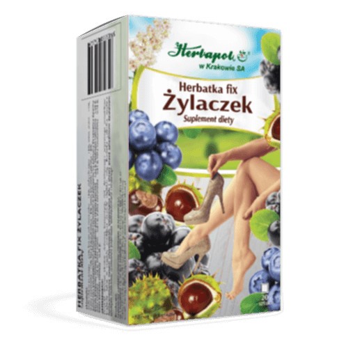 Herbapol Herbatka Fix Żylaczek 20 sasz. Herbapol Herbatka Fix Żylaczek 20 sasz.