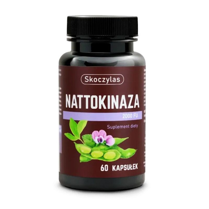 Skoczylas Nattokinaza 2000 FU 60 k Skoczylas Nattokinaza 2000 FU 60 k