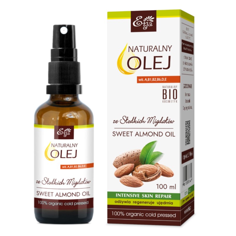 Etja Olej Ze Słodkich Migdałów Bio 100 Ml Etja Olej Ze Słodkich Migdałów Bio 100 Ml