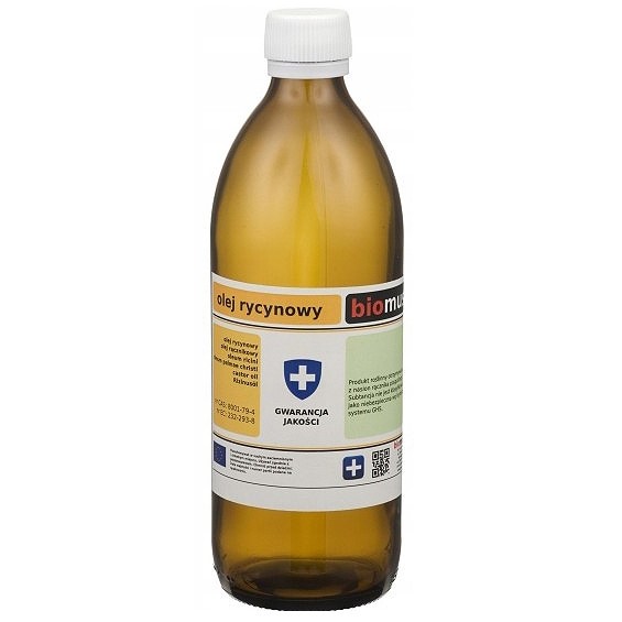 Biomus Olej rycynowy 500 ml Biomus Olej rycynowy 500 ml