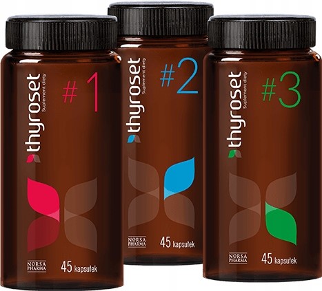 Norsa Pharma Thyroset 135 k wsparcie tarczycy Norsa Pharma Thyroset 135 k wsparcie tarczycy
