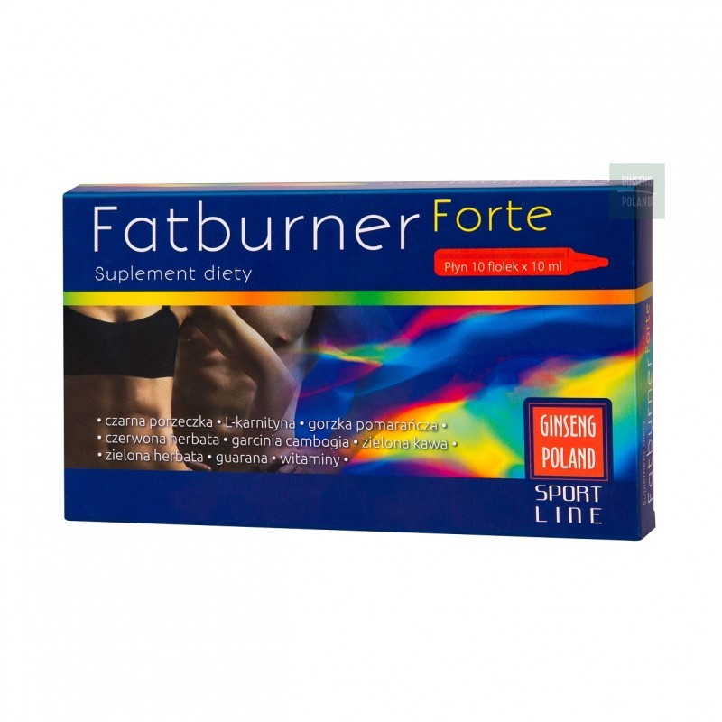 Ginseng Poland Fatburner Forte 10 fiolek 10 ml Ginseng Poland Fatburner Forte 10 fiolek 10 ml