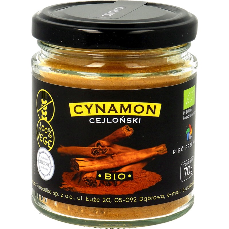 Pięć Przemian Cynamon cejloński 70 g bio