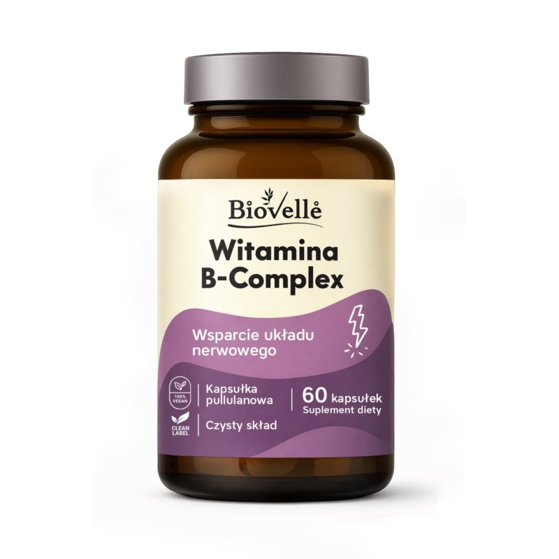 Biovelle Witamina B Complex 60 kap Biovelle Witamina B Complex 60 kap