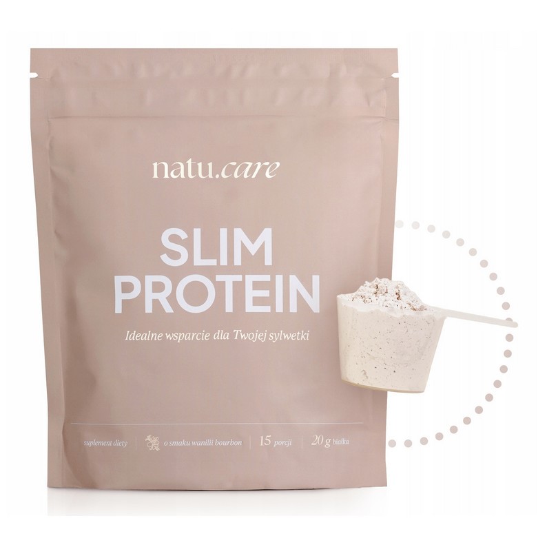 Natu Care Białko Slim Protein 375 g Wanilia Natu Care Białko Slim Protein 375 g Wanilia