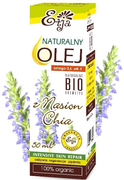Etja Olej Z Nasion Chia Bio 50Ml Etja Olej Z Nasion Chia Bio 50Ml