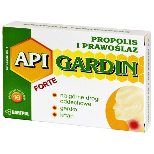 Bartpol Api Gardin Propolis Prawoślaz 16 Tab Bartpol Api Gardin Propolis Prawoślaz 16 Tab