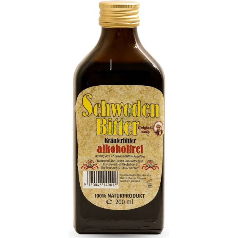 Natura Zioła Szwedzkie Bez Alkoholu 200Ml
