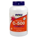 Now Foods Witamina C 500 100T Do Ssania pomarańcza