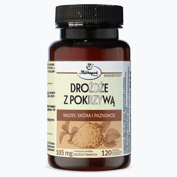 Herbapol Drożdże z Pokrzywą 120 k Herbapol Drożdże z Pokrzywą 120 k