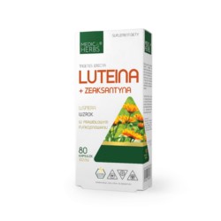 Medica Herbs Luteina + Zeaksantyna 60 k 100 mg Medica Herbs Luteina + Zeaksantyna 60 k 100 mg